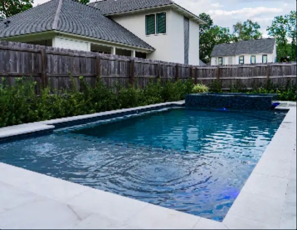 Saltwater Pool with Entertainment Deck